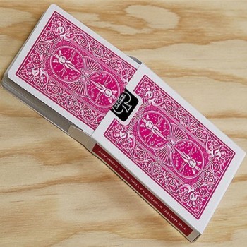 Bicycle Fuchsia Rider Back kortos